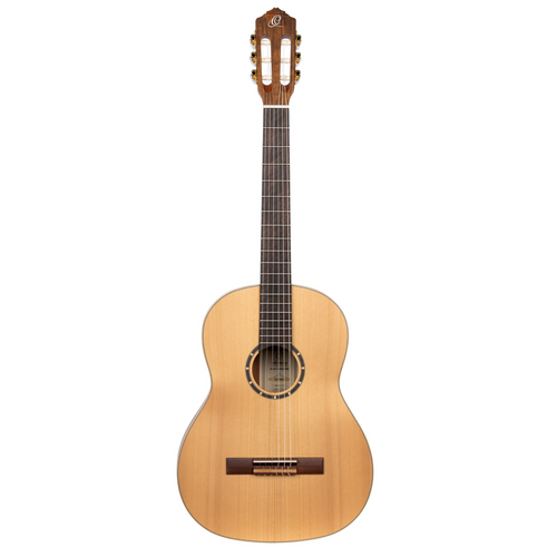 ORTEGA Family Series Pro 4/4 Classical Slim Neck Guitar 6 String Lefty - Cedar / Mahogany Natural + Gigbag