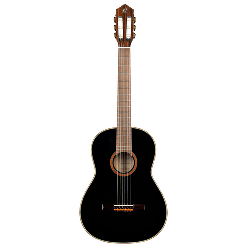 ORTEGA Family Series 4/4 Classical Guitar 6 String - Spruce / Mahogany Black + Bag
