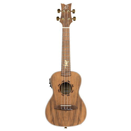 ORTEGA Lizard Series Concert Ukulele 4 String - Paldao Natural + Bag