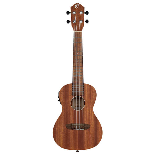 ORTEGA Timber Series Concert Preamp Ukulele 4 String - Sapele Natural + Bag