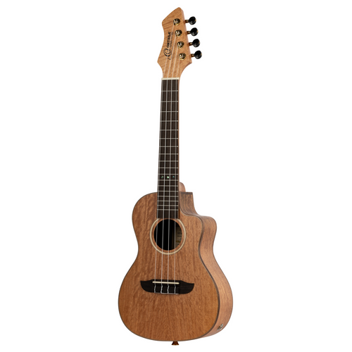 ORTEGA Horizon Series Concert Preamp Ukulele 4 String - Mango Natural + Bag