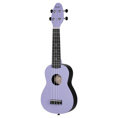 KEIKI K2 Series Soprano Ukulele Set - Agathis / ABS Lavender Field