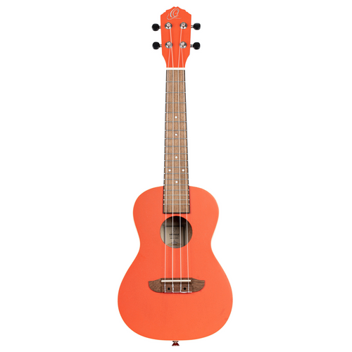 ORTEGA Earth Series Concert Ukulele 4 String - Hokkaido Pumpkin Orange