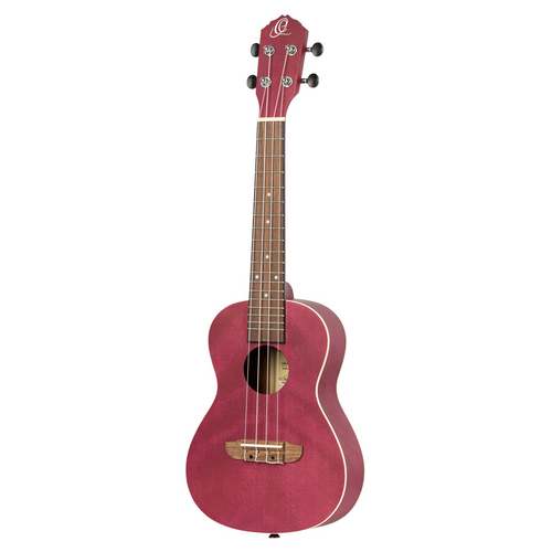ORTEGA Earth Series Concert Ukulele 4 String - Raspberry Red