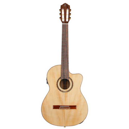 ORTEGA Performer Series 4/4 Classical Guitar 6-String - Natural + Gig Bag