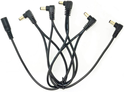 Hotone 5-Plug Angled Head DC Power Cable - Daisy Chain