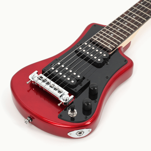 Hofner Deluxe Shorty Guitar Red