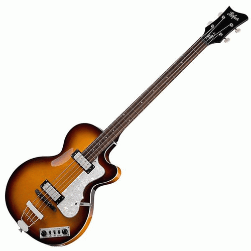 Hofner Ignition Club Bass With Hardcase Sunburst