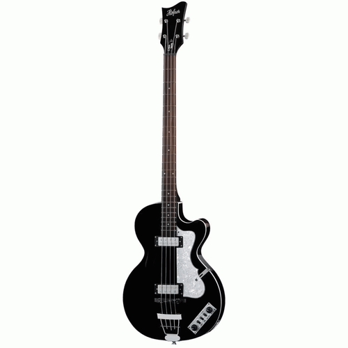 Hofner Ignition Club Bass With Hardcase Black