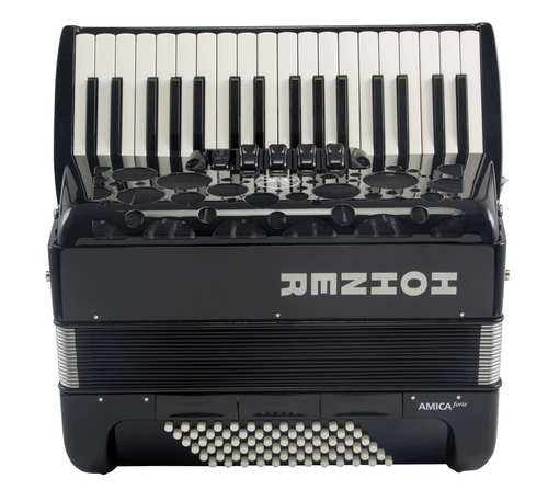 Hohner AMICA III 72, SILENTKEY, BLACK