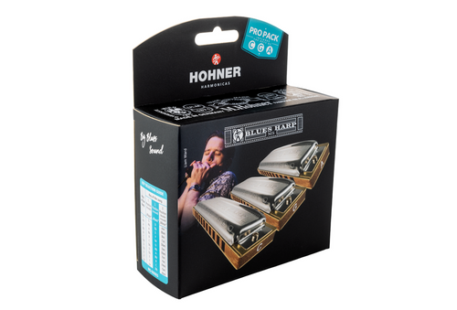 Hohner Blues Harp ProPack C- G- A-major