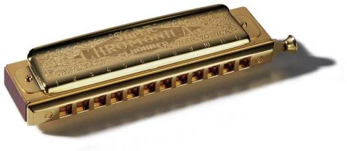 Hohner Super Chromonica Gold C Harmonica