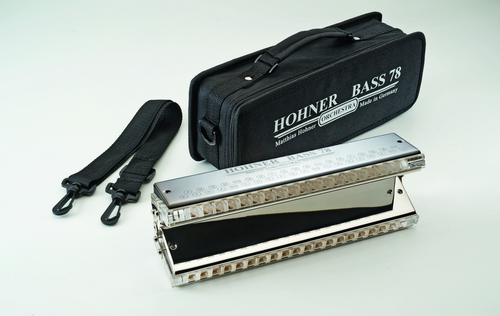 Hohner Bass 78 Harmonica