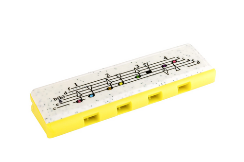 Hohner Speedy yellow/green Harmonica