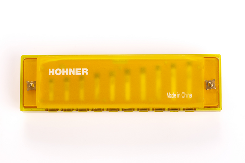 Hohner Translucent Harp C yellow