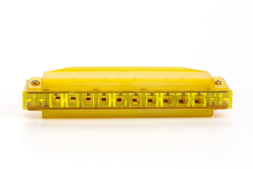 Hohner Translucent Harp C yellow