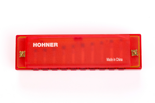 Hohner Translucent Harp C red