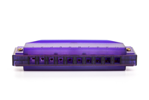 Hohner Translucent Harp C purple