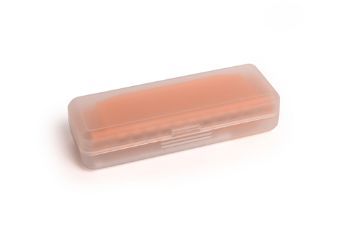 Hohner Translucent Harp C orange hardcase