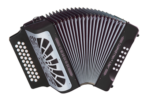 Hohner EL REY VALLENATO BbEbAb BLACK