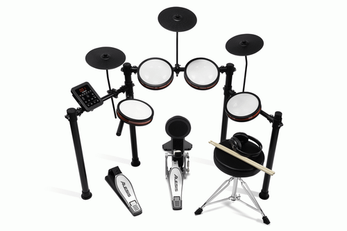 Alesis Turbo Pro Electronic Drum Kit | Mesh Heads, Bluetooth & Kick Tower