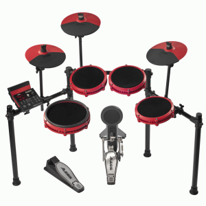 Alesis Nitro Max Special Edition E-Drum Kit in Red