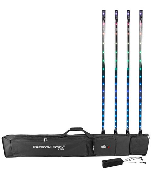 Chauvet Dj Freedom Stick 4 Pack1.5m Tall Freestanding Light Pack of 4 units