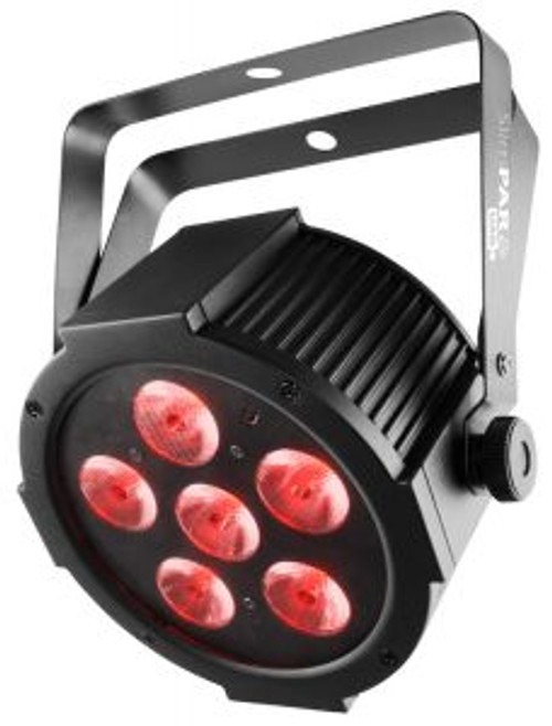 Chauvet Dj SlimPAR Q6 USB6 x 4 Watt QUAD RGBA LEDs USB                        Compatible