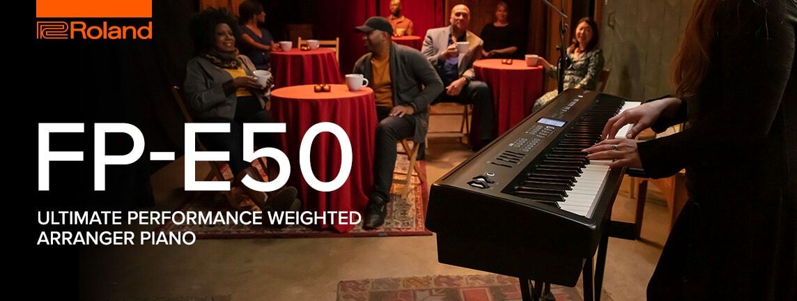 Roland FP-50BK Arranger digital Piano Muzic Man Gold Coast