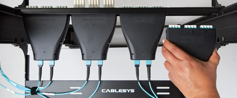 Fiber: A Steel Services Company Installs Cablesys Pre-terminated Fiber Optic Patch Panel System