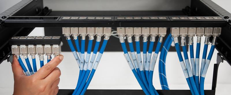 Ethernet: An Aerospace and Defense Corp Installs Cablesys Pre-terminated Patch Panel System