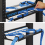 Pre-terminated UTP Cassette Patch Panel with CMR CAT6A Cable Assembly, Bezel to Bezel