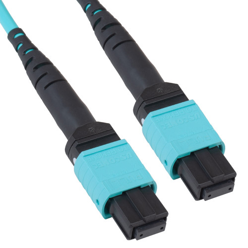 MTP Female to MTP Female Fiber Patch Cable 12 Fiber Singlemode Armored Fiber Optic Patch Cord 100m Method A MTP Female to MTP Female Fiber Patch Cable 12 Fiber Singlemode Armored Fiber Optic Patch Cord 100m Method A