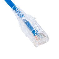 CAT6 Slim Ethernet Network Patch Cord with 28 AWG Cable and Clear Strain Relief