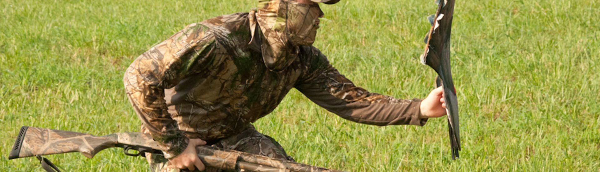 TURKEY REAPING USING A DECOY Montana Decoy