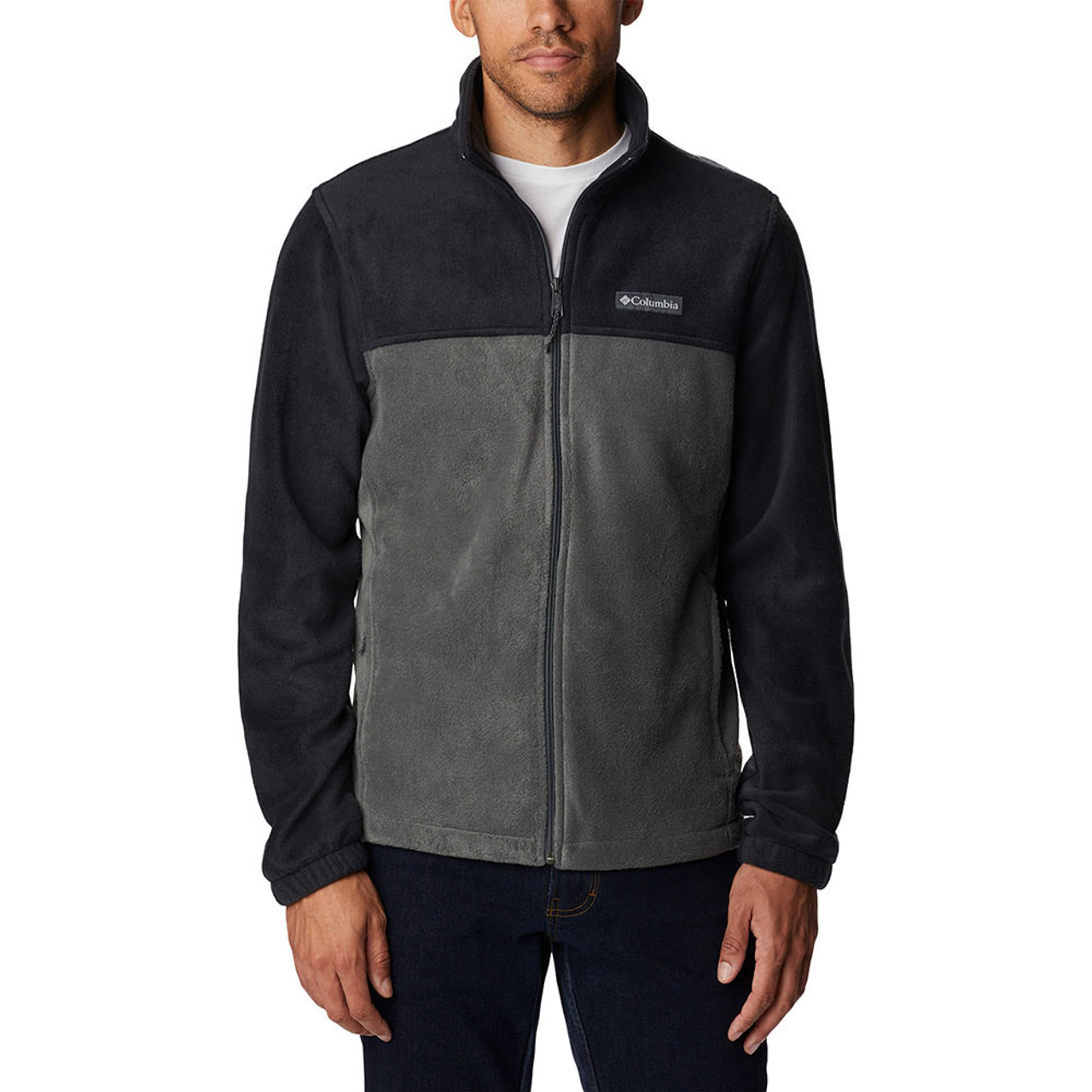 Polar Fleece Ridge Full Zip Jacket - Black