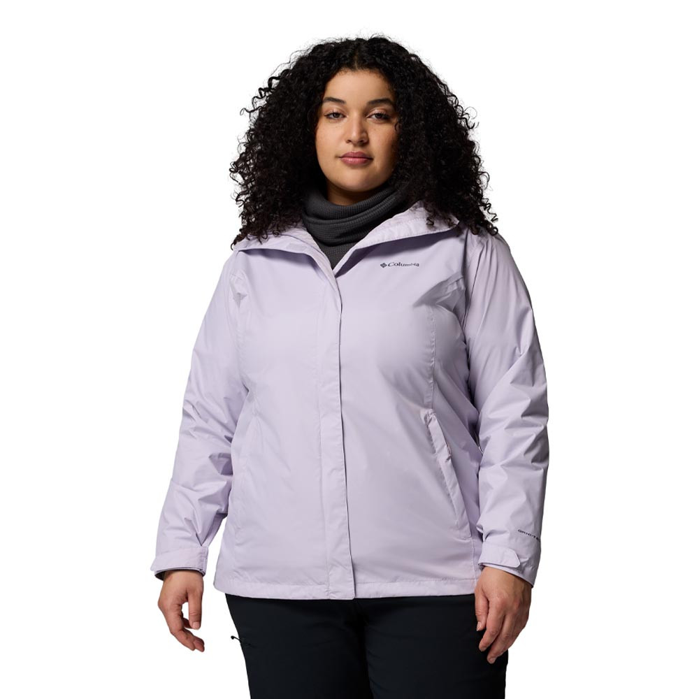 Columbia Women's Arcadia II Plus Size Rain Jacket - Plus Size