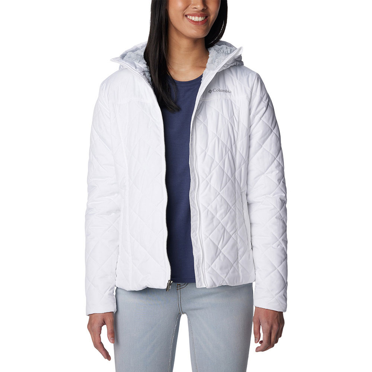 Columbia Women's Copper Crest Hooded Jacket, Tradewinds Grey, 2X Plus -  Walmart.com