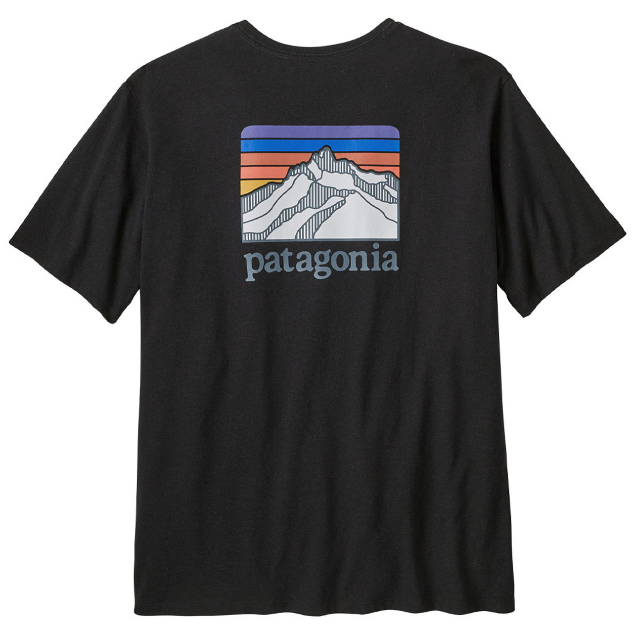 Men's Patagonia Line Logo Ridge Pocket T-Shirt | Eagle Eye Men's Patagonia Line Logo Ridge Pocket T-Shirt | Eagle Eye