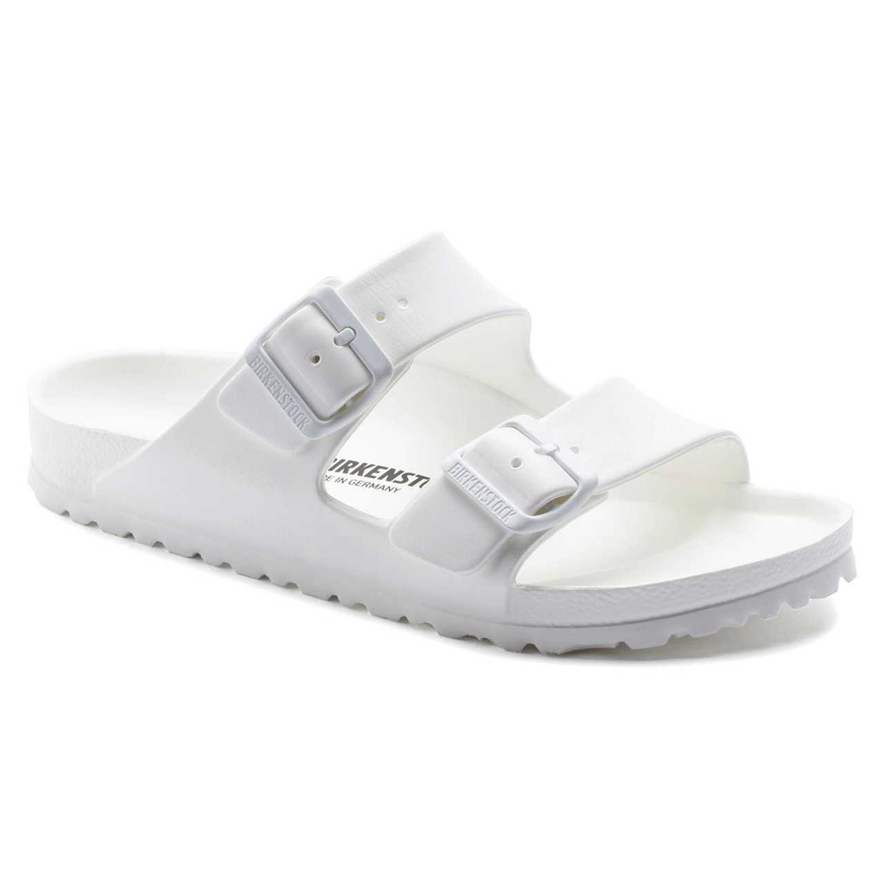 white birkenstock eva sandals