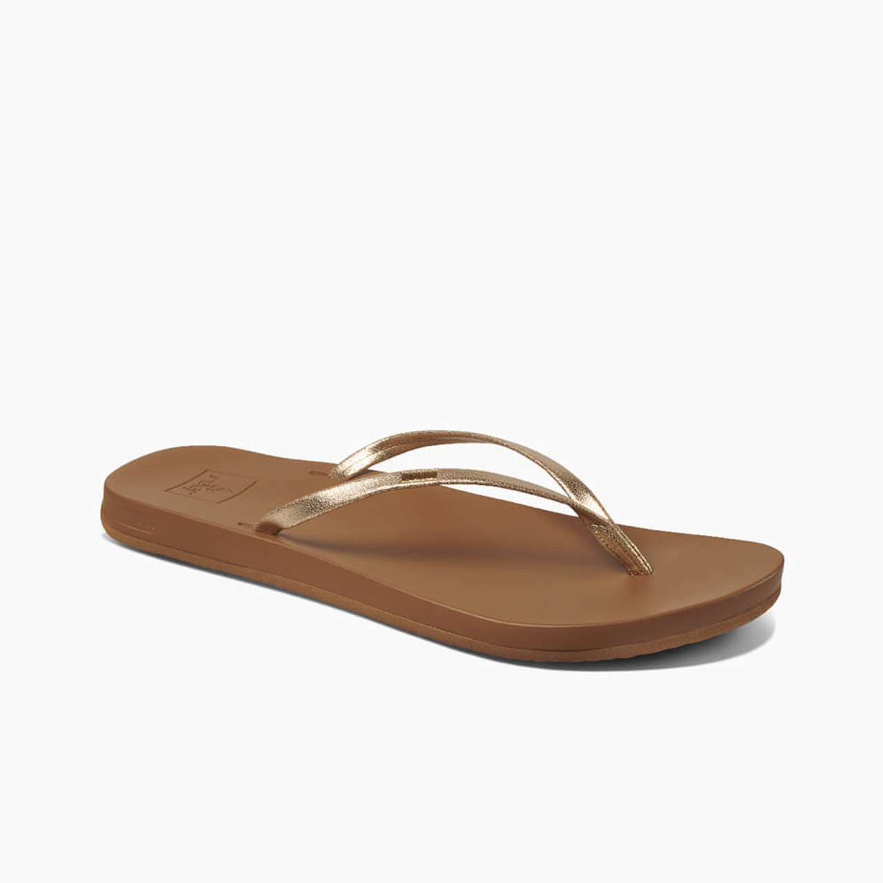 Reef skinny leather sales flip flops