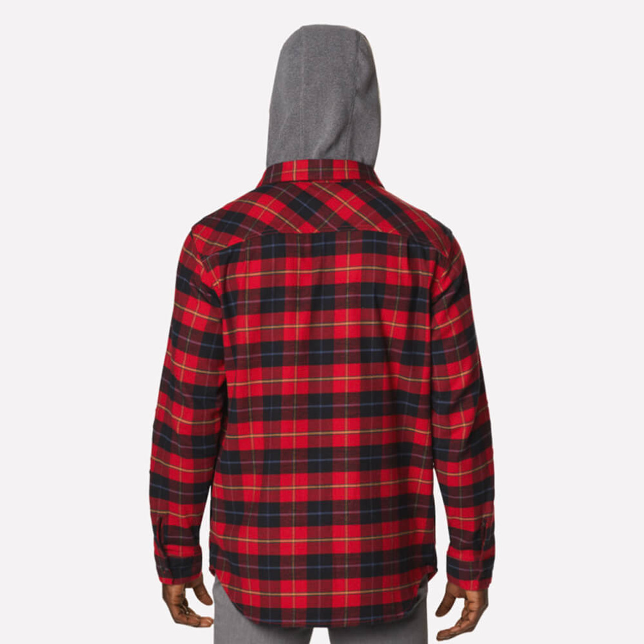 Autumn Red Hoodie Malandrin Patch