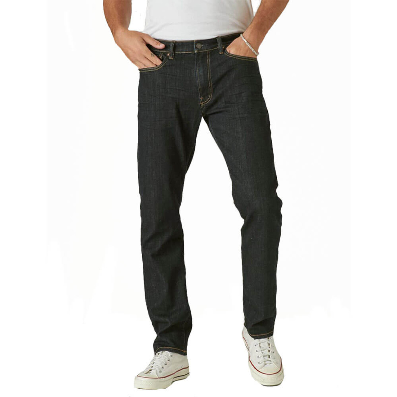 Lucky Brand Men's 181 Relaxed Straight Fit Coolmax Stretch Jeans