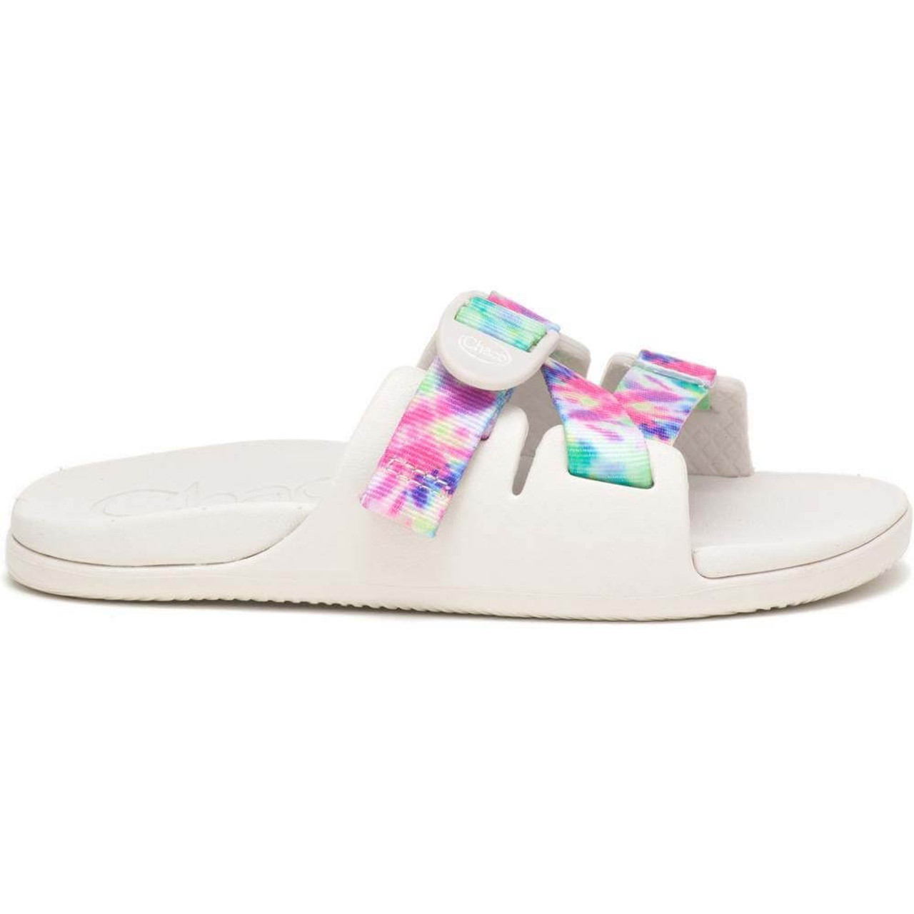 Girls Chaco Chillo Slide Light Tie Dye