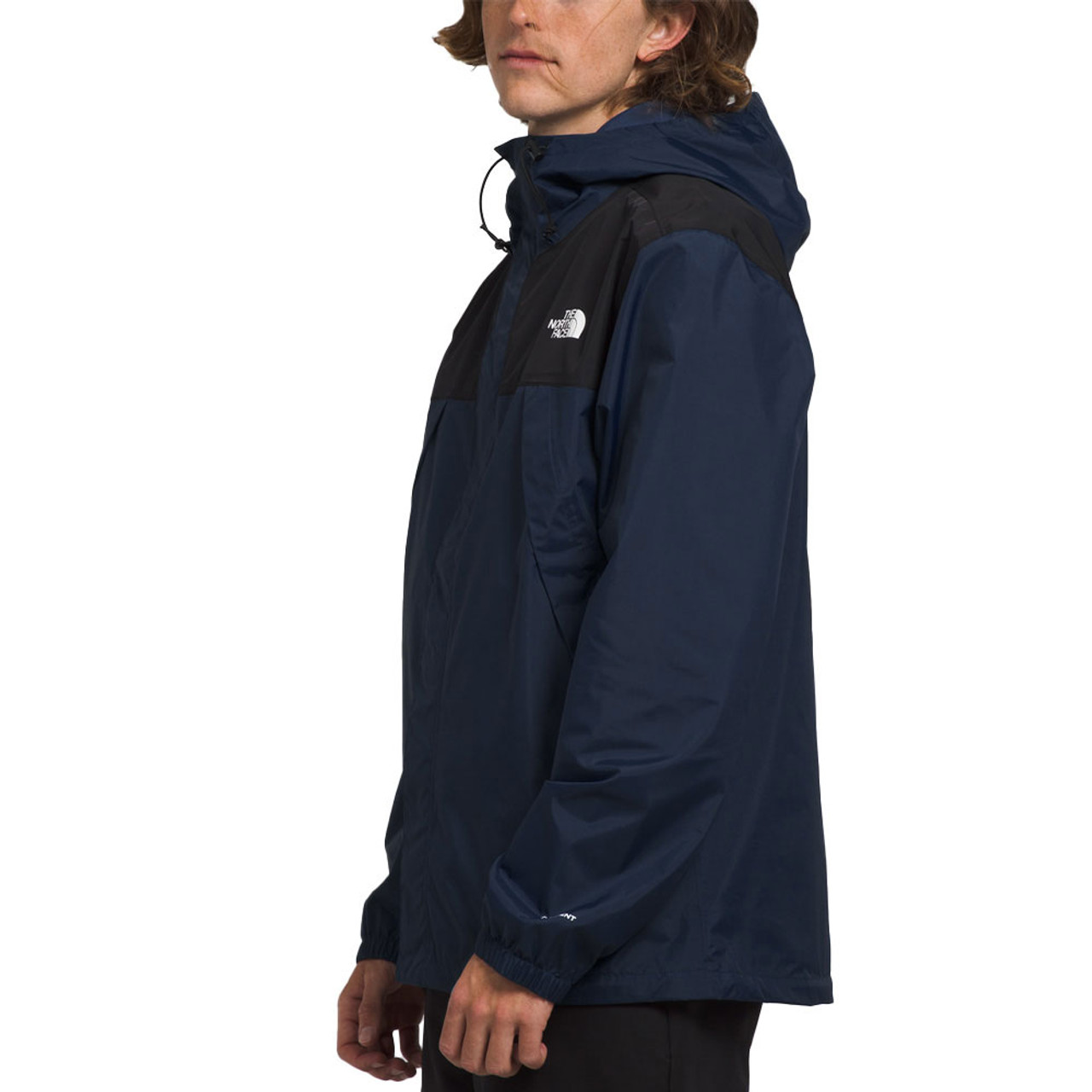 The North Face Antora Jacket - Men's Shady Blue/TNF Black, L