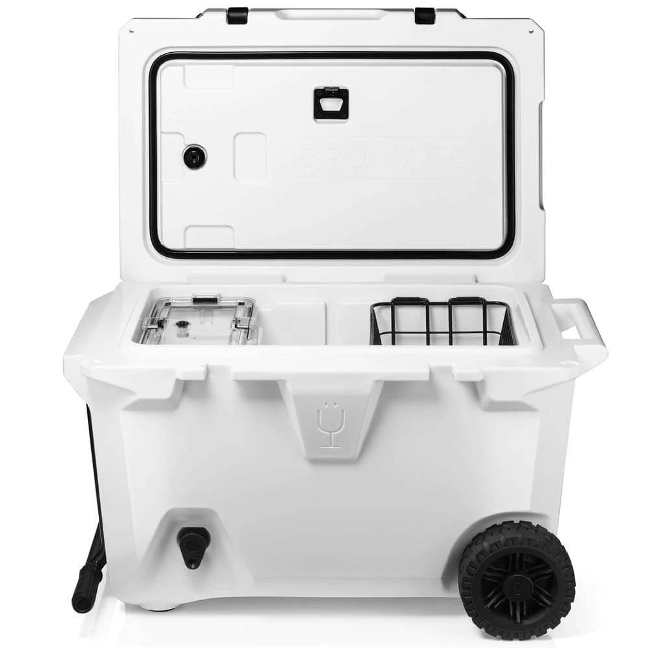 Brumate Brutank 55 Quart White Rolling Cooler Eagle Eye Outfitters