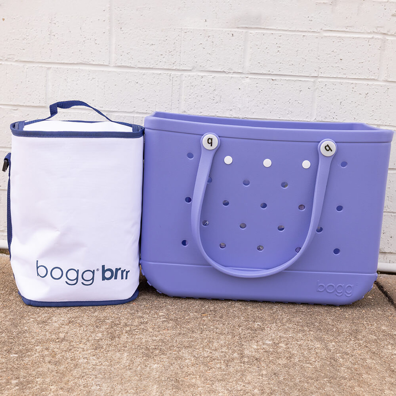 Bogg Bag With Cross Stitch Monogram