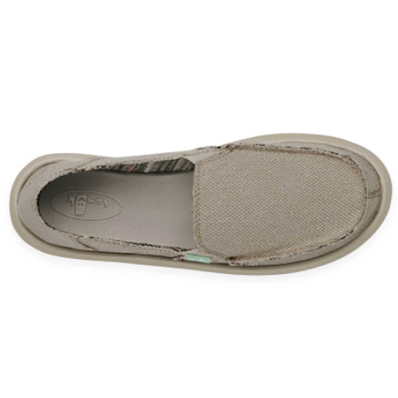 Sanuk Donna Hemp Womens Slip On Shoes