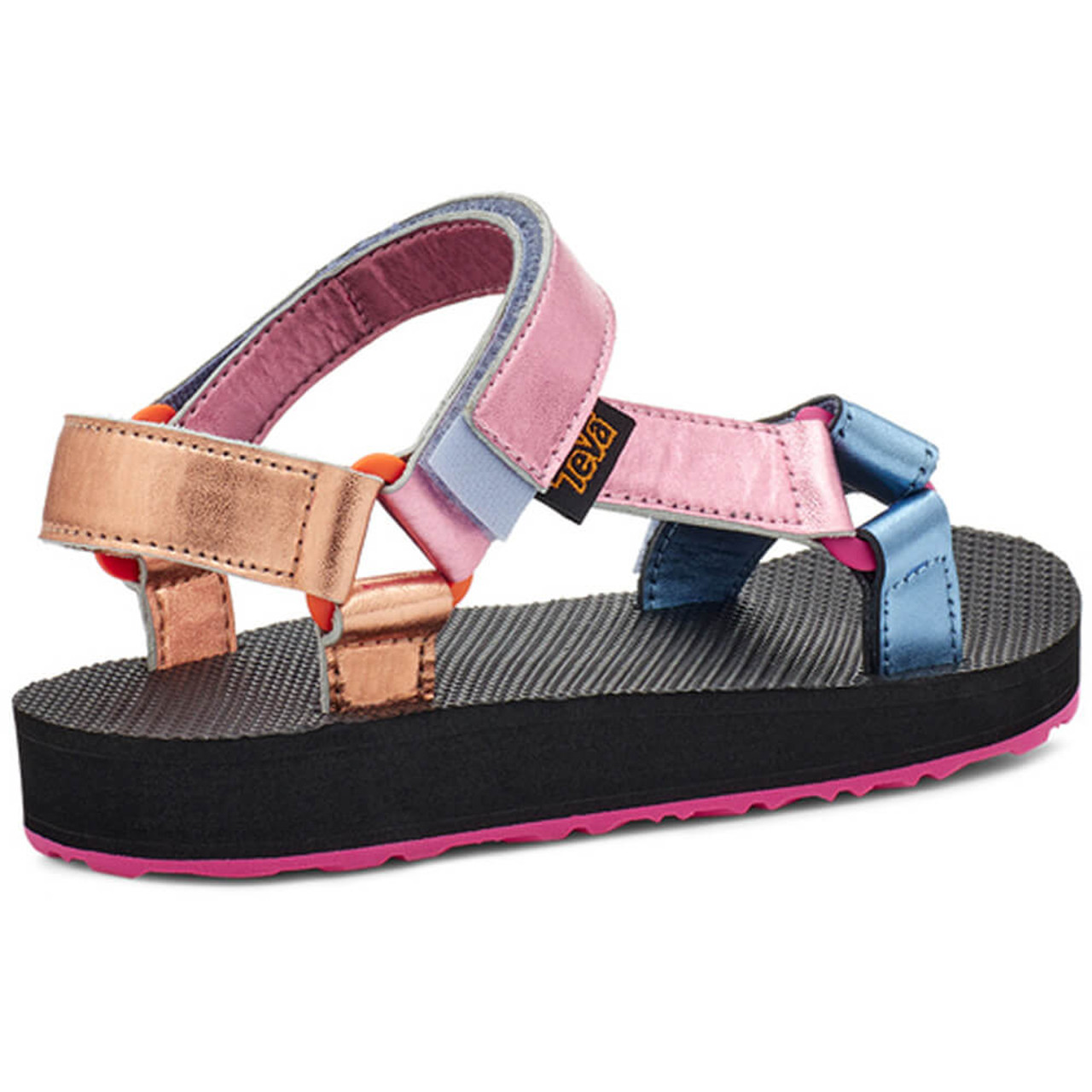 Girls' Teva Original Universal Shimmer Sandal - Pink Multi