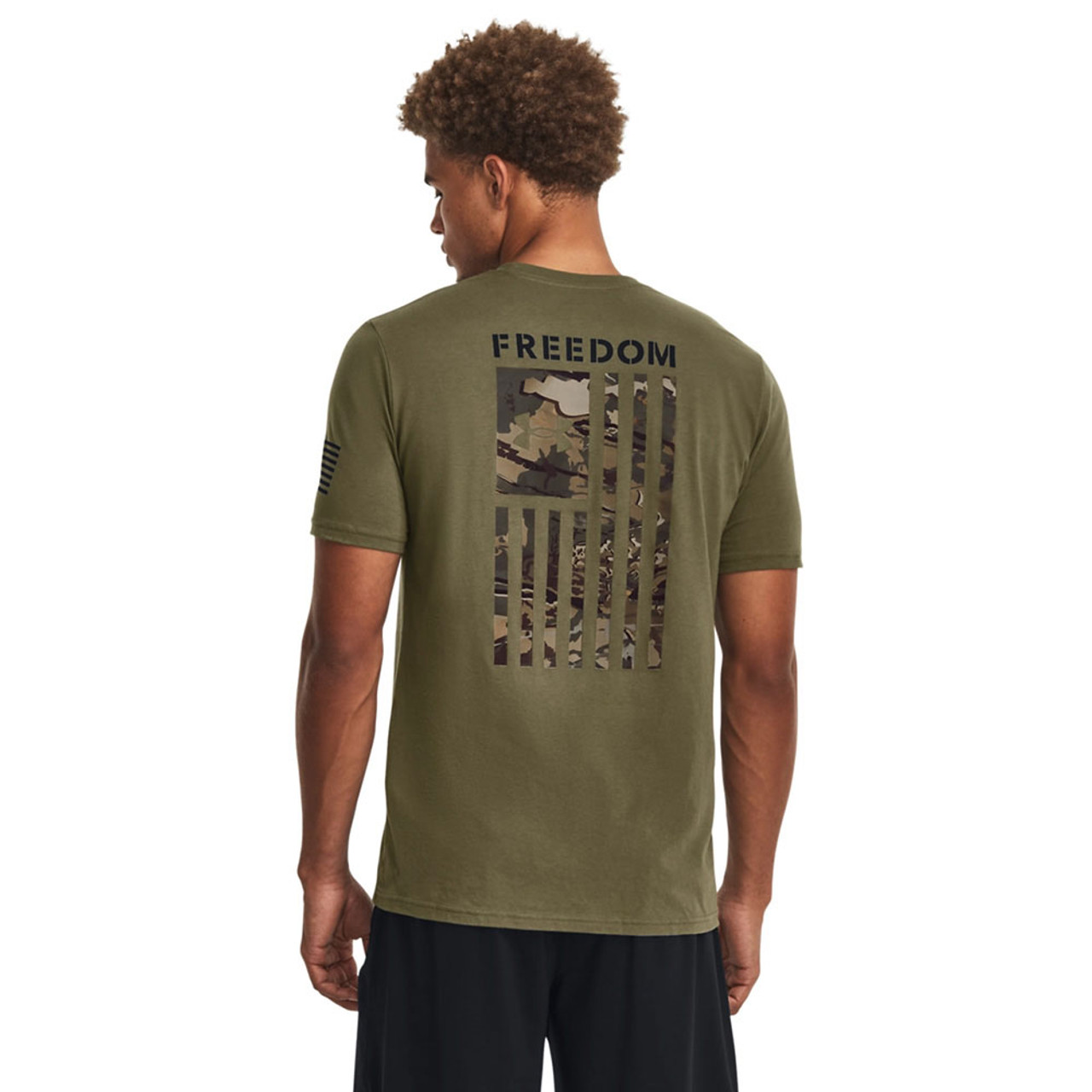 Men's Under Armour Freedom Flag Camo T-Shirt